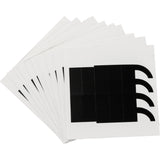 Quick-Align® Individual Number and Letter Labels, Assorted Punctuation, 4" H, Black