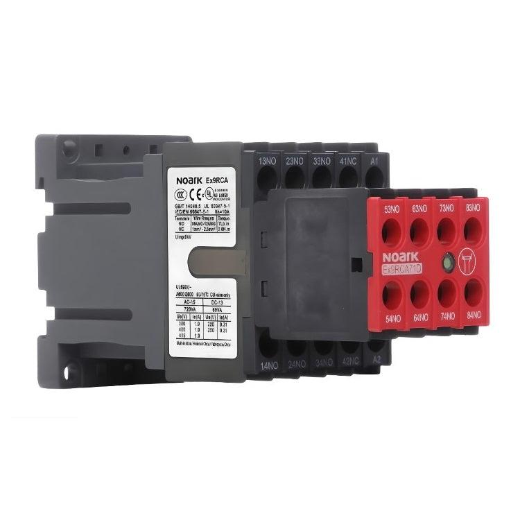 Safety Contactor Relay FVNR 24Vdc 6NO+2NC Ex9RCA Series | Ex9RCA62DBS