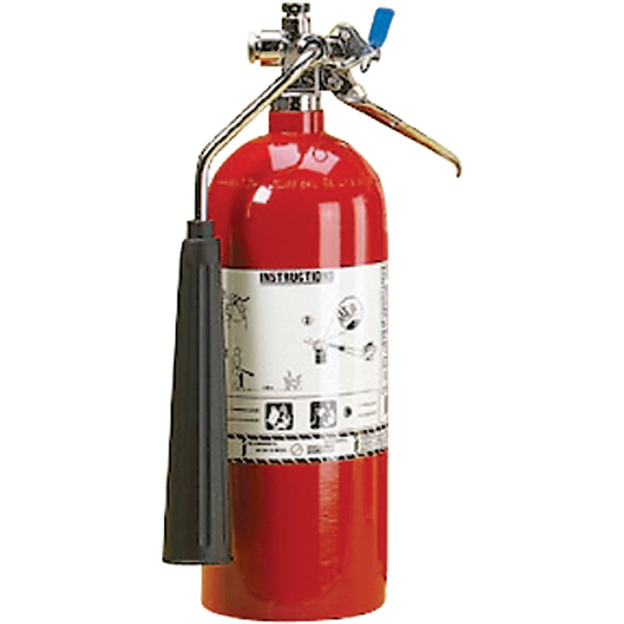 Aluminum Cylinder Carbon Dioxide (CO2) Fire Extinguishers, BC, 15 lbs. Capacity