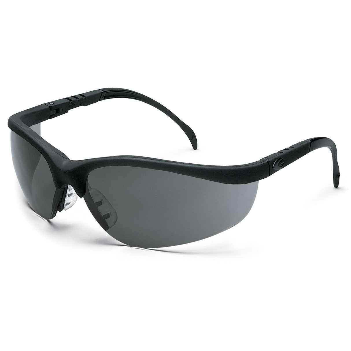 Klondike® Safety Glasses, Grey/Smoke Lens, Anti-Fog/Anti-Scratch, Meets/Exceeds CSA Z94.3