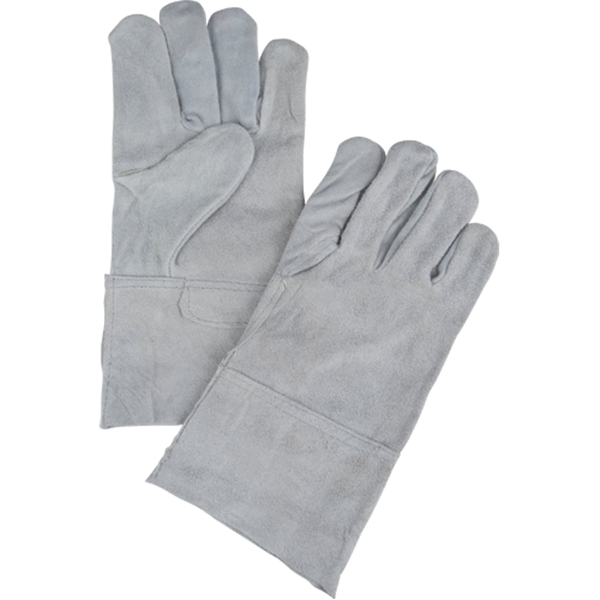 Standard-Duty Work Gloves, Large, Split Cowhide Palm
