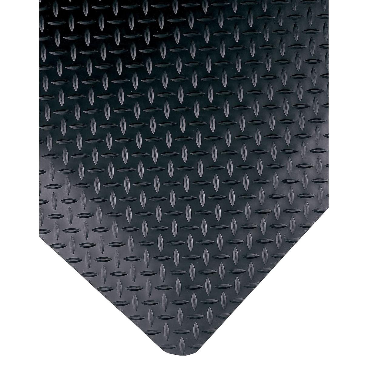 Select No. 495 Mats, Diamond, 2' x 3' x 15/16", Black, PVC