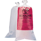 Hazardous Waste Disposal Bags, Bio-Hazard, 24" L x 12" W, 1.5 mils, 3.7 L (1 Gal.) Capacity