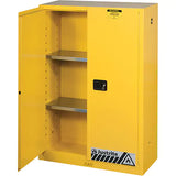 Sure-Grip® Ex Flammable Storage Cabinets, 45 gal., 2 Door, 43" W x 65" H x 18" D