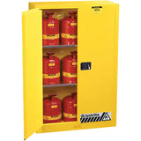 Sure-Grip® Ex Flammable Storage Cabinets, 45 gal., 2 Door, 43" W x 65" H x 18" D