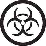 GHS Pictogram Labels, Paper, Roll, 1" L x 1" W