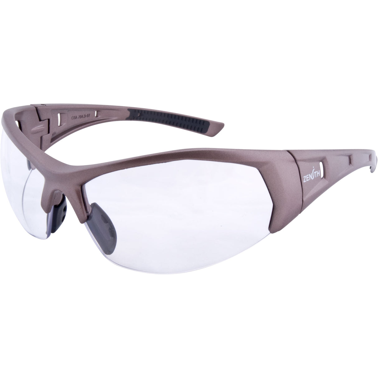 Z900 Series Safety Glasses, Clear Lens, Anti-Scratch, Meets/Exceeds CSA Z94.3