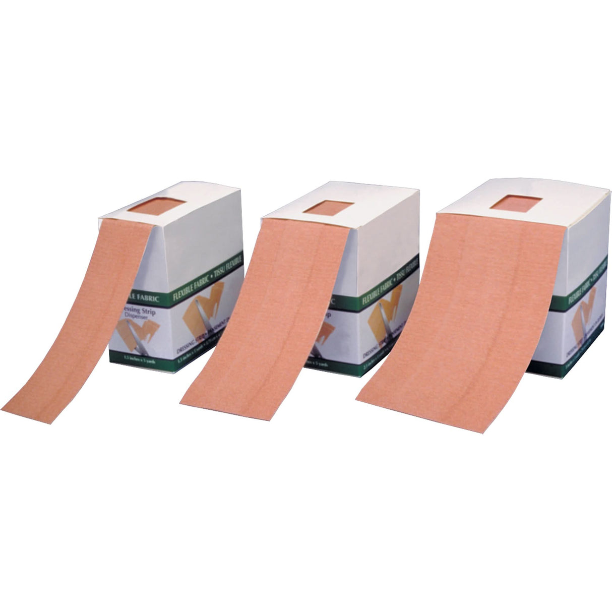 Dressing Strips, Rectangular/Square, 36", Fabric, Sterile