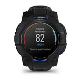 Garmin Instinct® 3 AMOLED (50 mm) - Rugged GPS Watch - Black/Bolt Blue