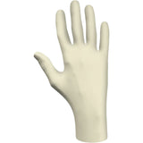 Disposable Gloves, X-Large, Latex, 3-mil, Powder-Free, Natural, Class 2
