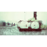 Single ISO Tank Berm, 3590 gal. Capacity, 24' W x 10' L x 24" H, L-Bracket
