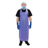 Vinyl Aprons, Vinyl, Blue, 35" W x 45" L