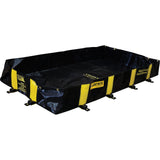 Rigid-Lock QuickBerm®, 355 US gal. Capacity, 6' W x 8' L x 12" H, Stake Wall