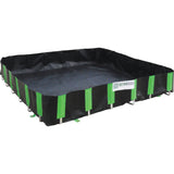 Ultra-Containment Berm®, 3590 US gal. Capacity, 12' W x 40' L x 12" H, L-Bracket