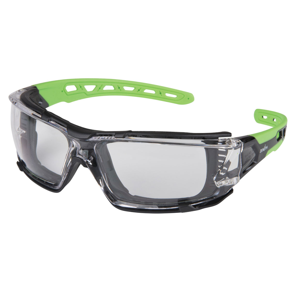 Z2500 Series Safety Glasses with Foam Gasket, Clear Lens, Anti-Fog, ANSI Z87+/Meets/Exceeds CSA Z94.3