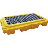 Spill Pallet Plus Without Drain, 66 US gal. Spill Capacity, 65.5" x 40" x 8.75"