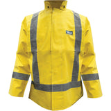 Miner 49er Mining Jacket, Neoprene, 3X-Large, Lime-Green