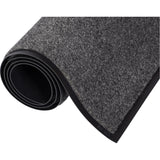 Eco-Step™ Mat, Wiper, 4' x 8' x 1/4", Charcoal