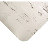 Tile-Top AM Spongecote Ultrasoft Anti-Microbial Mats No.419, Smooth, 4' x 5' x 7/8", Grey, Nitrile/Vinyl
