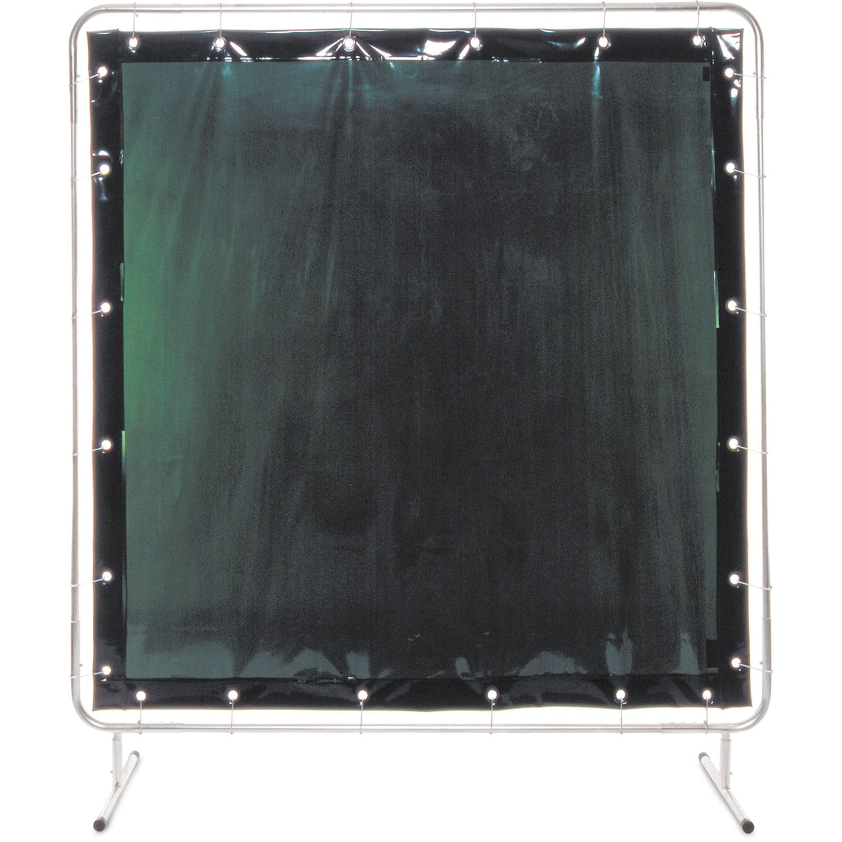 Welding Screen and Frame, 3 Panels, Green, 6'x4'x4'