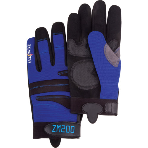 ZM200 Mechanic's Gloves, Synthetic Palm, Size 2X-Large