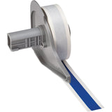 Indoor/Outdoor Grade Tape - 50' Roll, Vinyl, Blue, 1/2" Width
