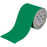 ToughStripe® Floor Marking Tape, 4" x 100', Polyester, Green