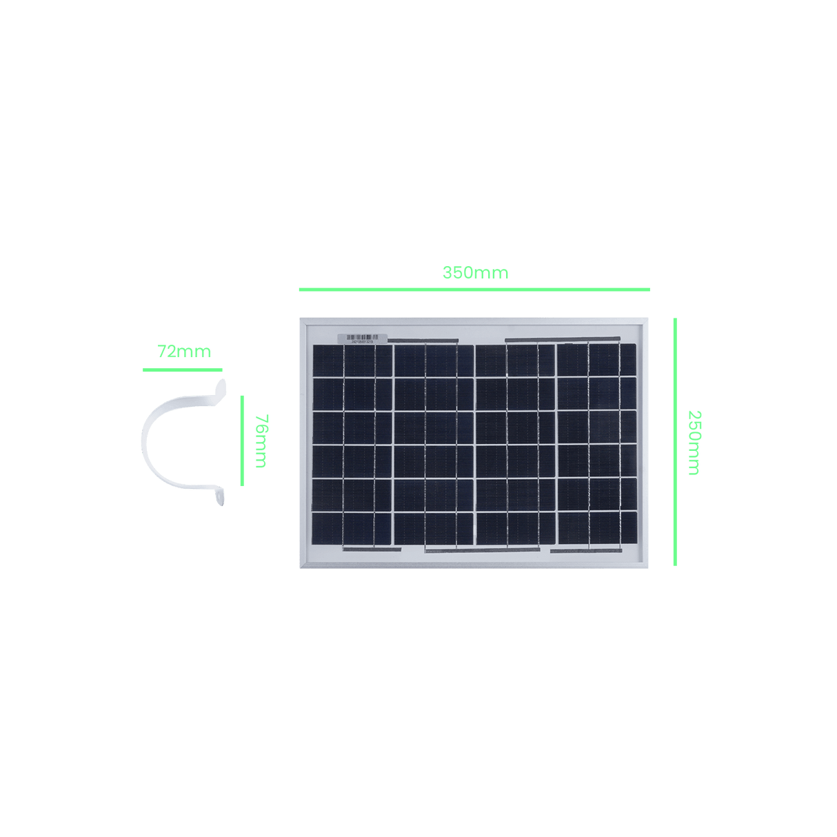 Seeed Outdoor Waterproof Solar Panel - 12W