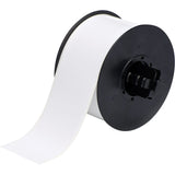 B-595 Indoor/Outdoor Grade Printer Tape, Vinyl, White, 100" Width
