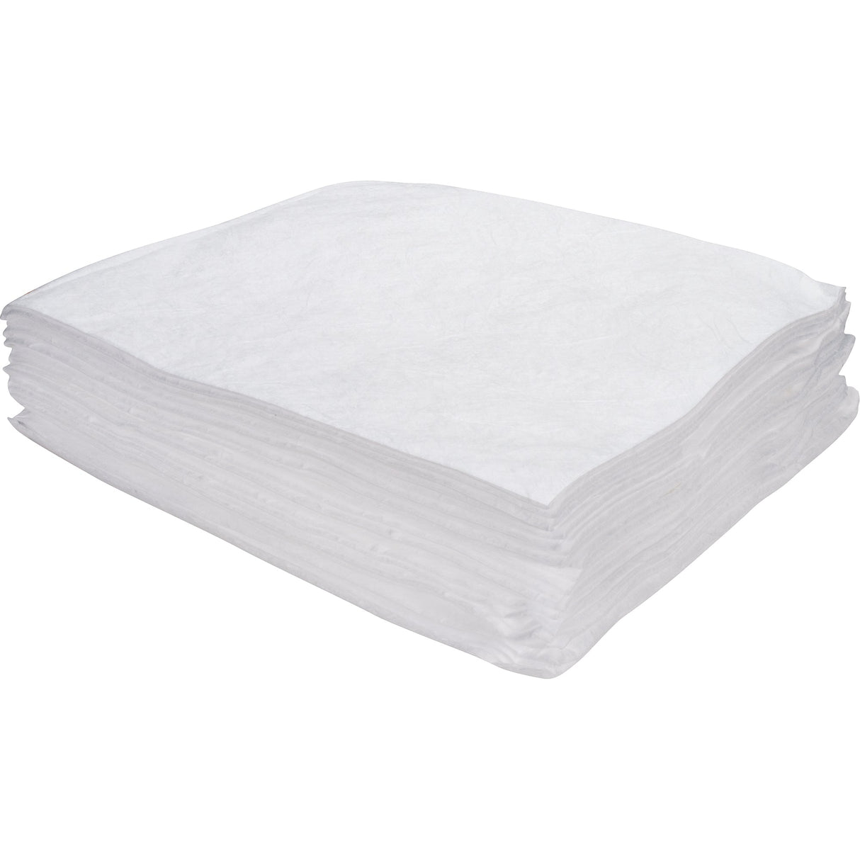 Premium Meltblown Sorbent Pads, Oil Only, 15" x 17", 8 gal. Absorbancy