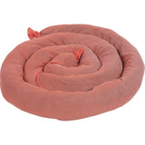 Sorbents Socks, Hazmat, 50 gal. Absorbancy, 3" W x 8' L, Pack of 15