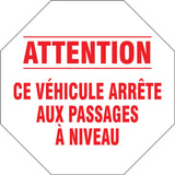 French Traffic Sign, Vinyl, 18" W x 18" H