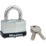 Economy Warded Padlocks, Keyed Alike, Laminated Steel, 1-3/4" Width