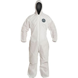 Coverall, Large, White, ProShield® 10