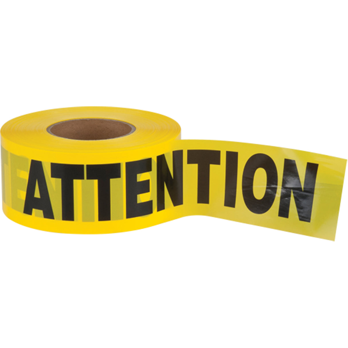 "Attention" Barricade Tape -  3" x 1000'