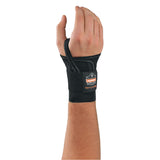 Proflex® 4000 Single Strap Wrist Support - Right Hand, Elastic, Small