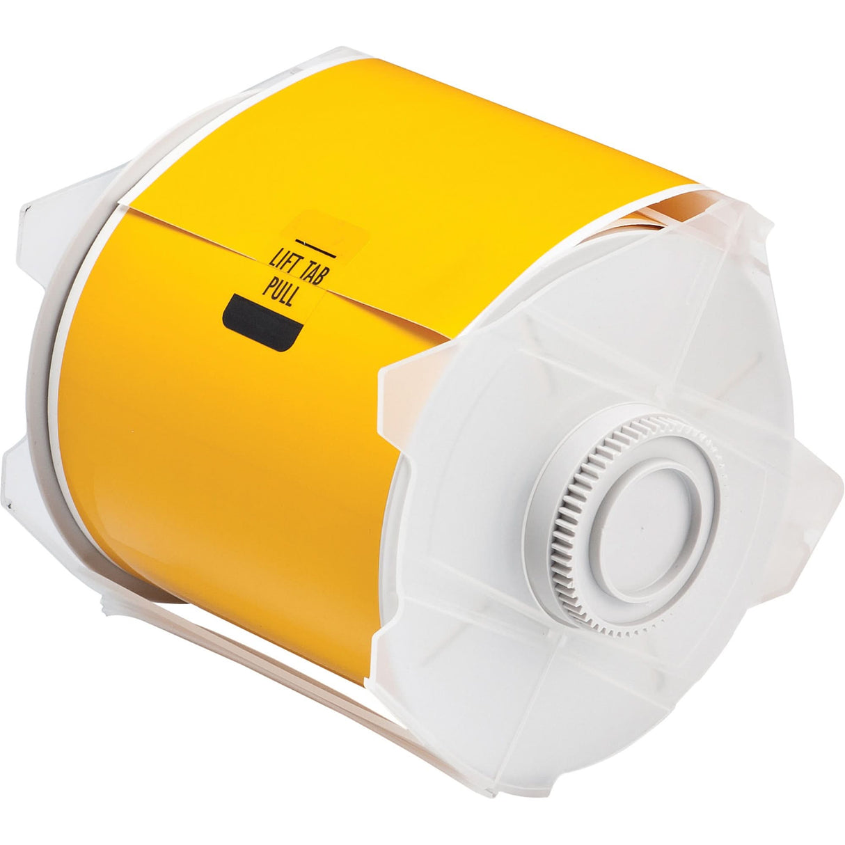 Printer Tape, Polyester, Yellow, 4" Width