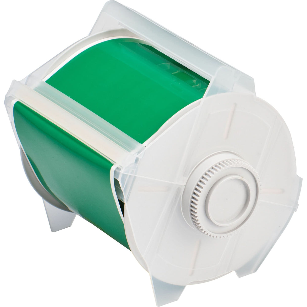 Printer Tape, Polyester, Green, 4" Width