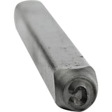 Individual Standard General Purpose Steel Hand Stamp Pieces, C, 1/2"