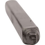 Individual Standard General Purpose Steel Hand Stamp Pieces, F, 1/8"