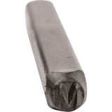 Individual Standard General Purpose Steel Hand Stamp Pieces, M, 1/2"