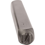 Individual Standard General Purpose Steel Hand Stamp Pieces, N, 3/16"