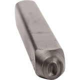 Individual Standard General Purpose Steel Hand Stamp Pieces, O, 1/8"