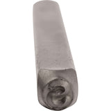 Individual Standard General Purpose Steel Hand Stamp Pieces, S, 3/16"