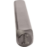 Individual Standard General Purpose Steel Hand Stamp Pieces, # 1, 3/32"