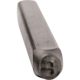 Individual Standard General Purpose Steel Hand Stamp Pieces, # 8, 3/16"