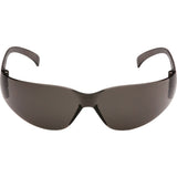 Intruder Safety Glasses, Grey/Smoke Lens, Anti-Scratch, ANSI Z87+/Meets/Exceeds CSA Z94.3
