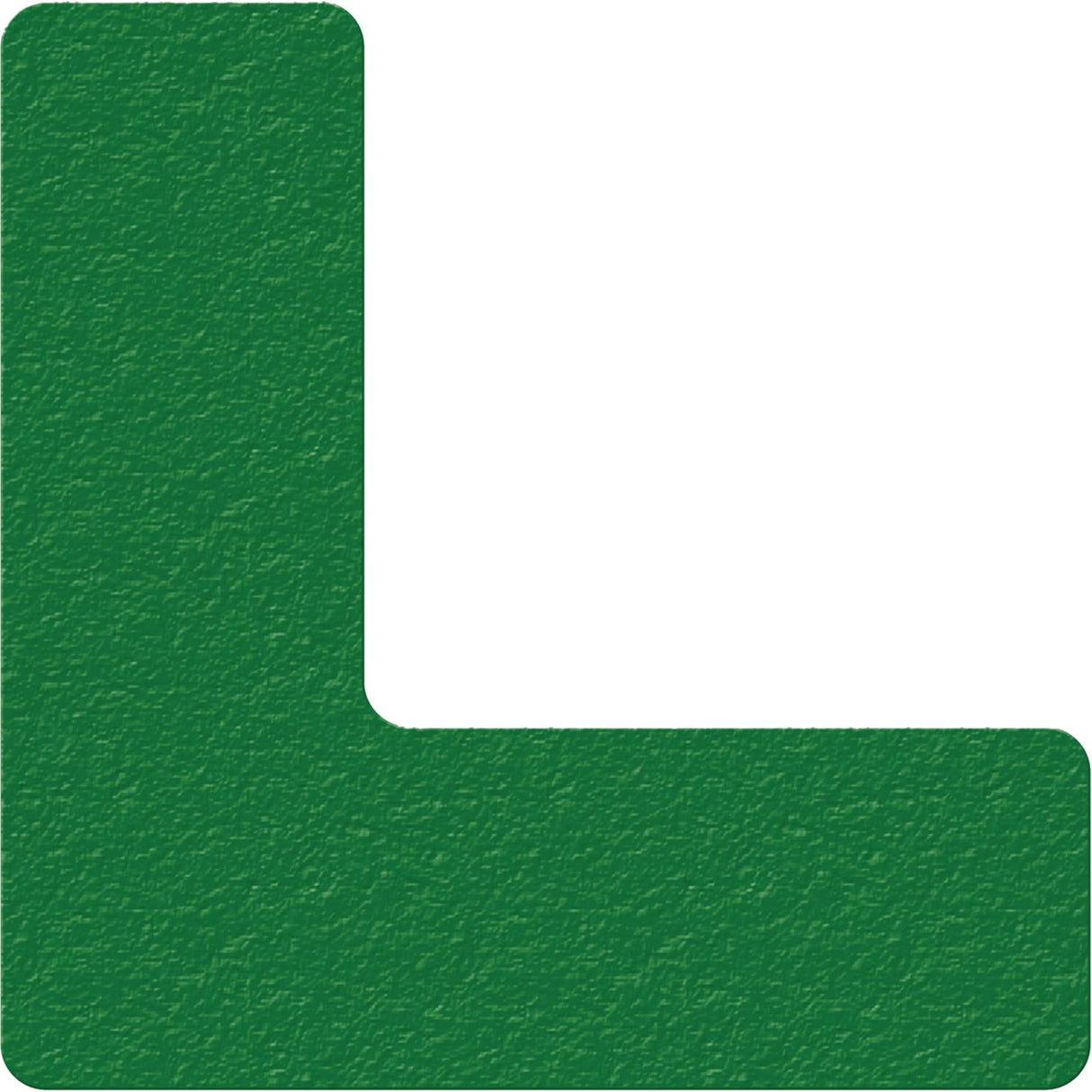 Lean 5S Manufacturing Markers, L, 6" L x 6" W, Green, Vinyl