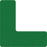 Lean 5S Manufacturing Markers, L, 6" L x 6" W, Green, Vinyl