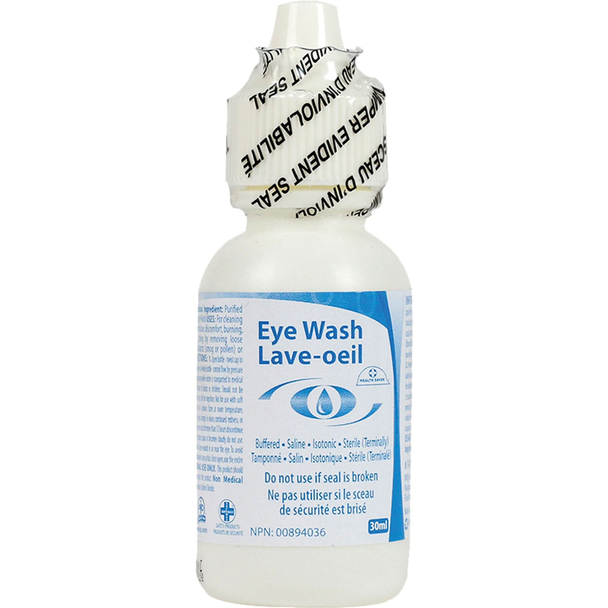 Eyewash Solution, Full Bottle, 30 ml